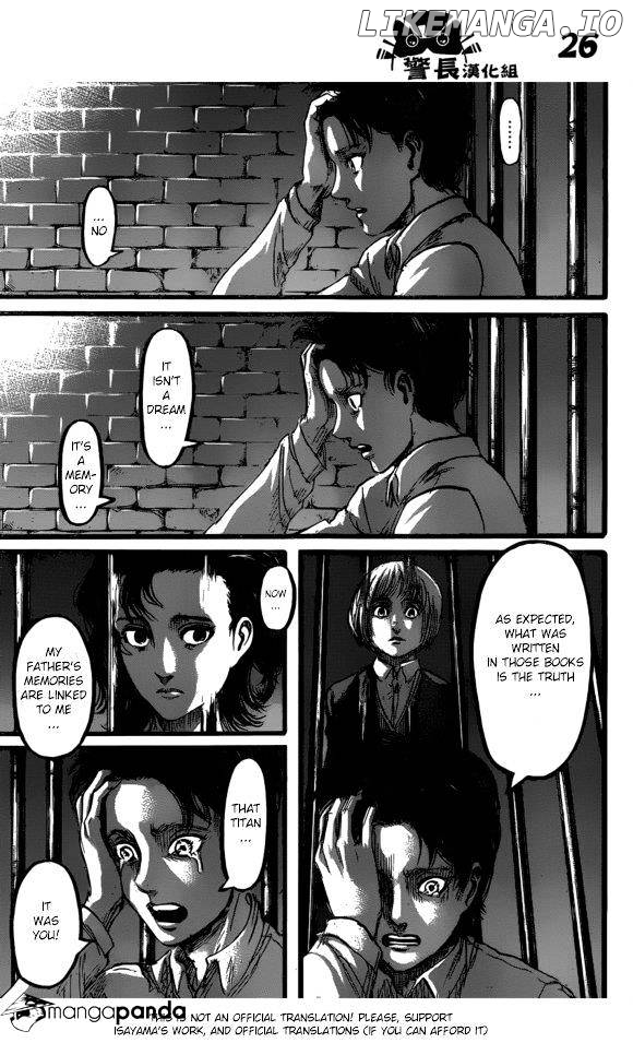 Attack on Titan, Chapter 87 image 27